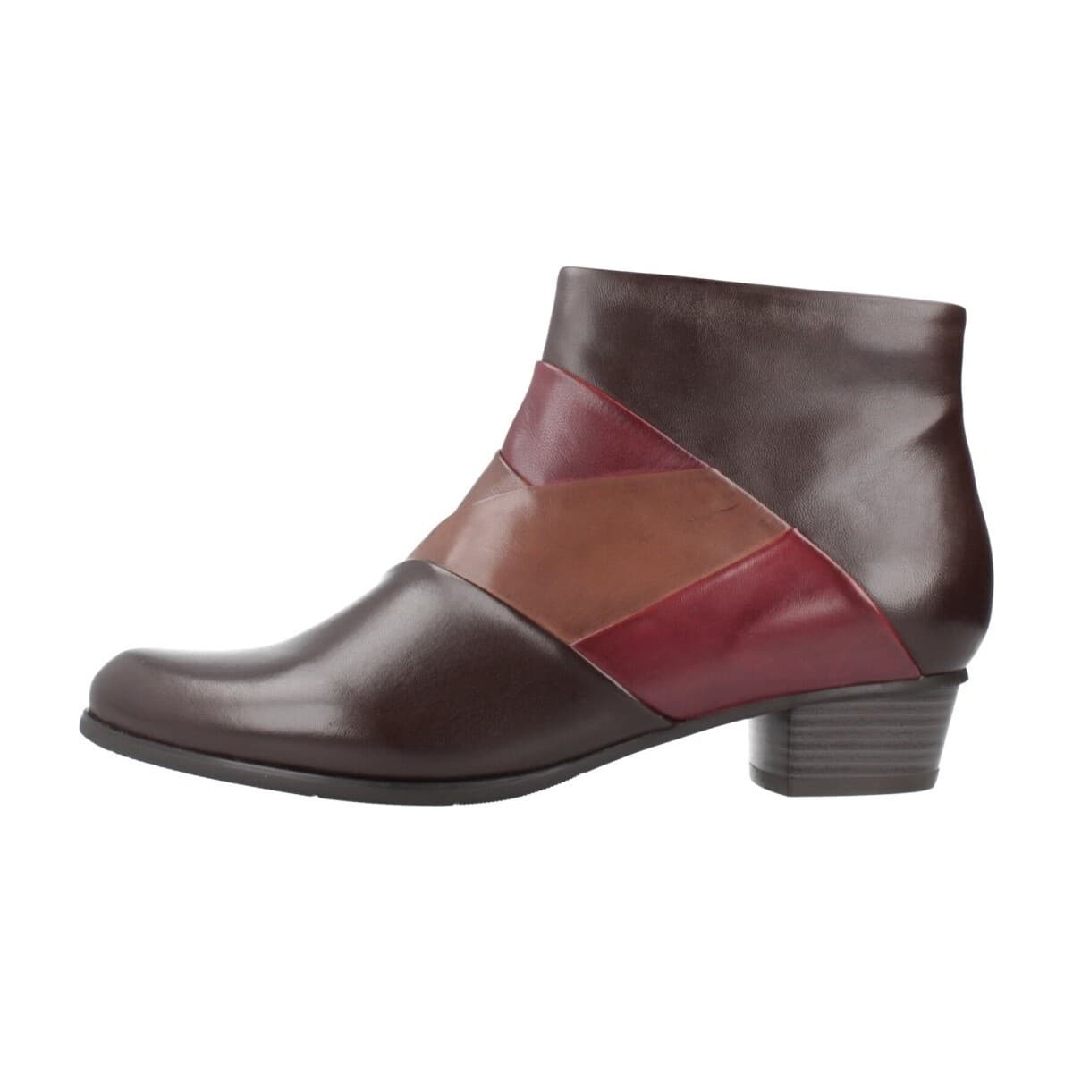 Women's Ankle Boots Regarde Le Ciel Bordeaux