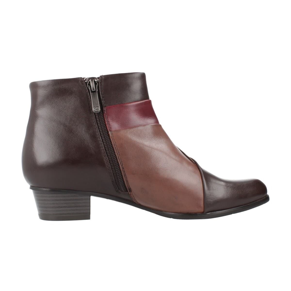 Women's Ankle Boots Regarde Le Ciel Bordeaux