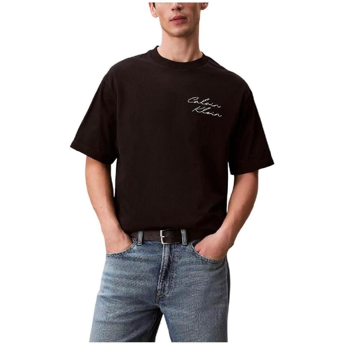 Men's T-Shirts Calvin Klein Black