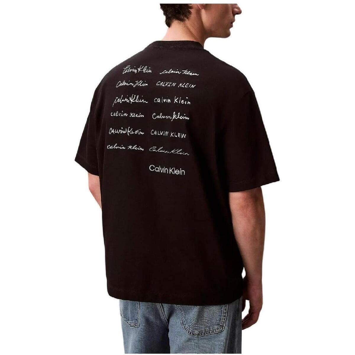 Men's T-Shirts Calvin Klein Black