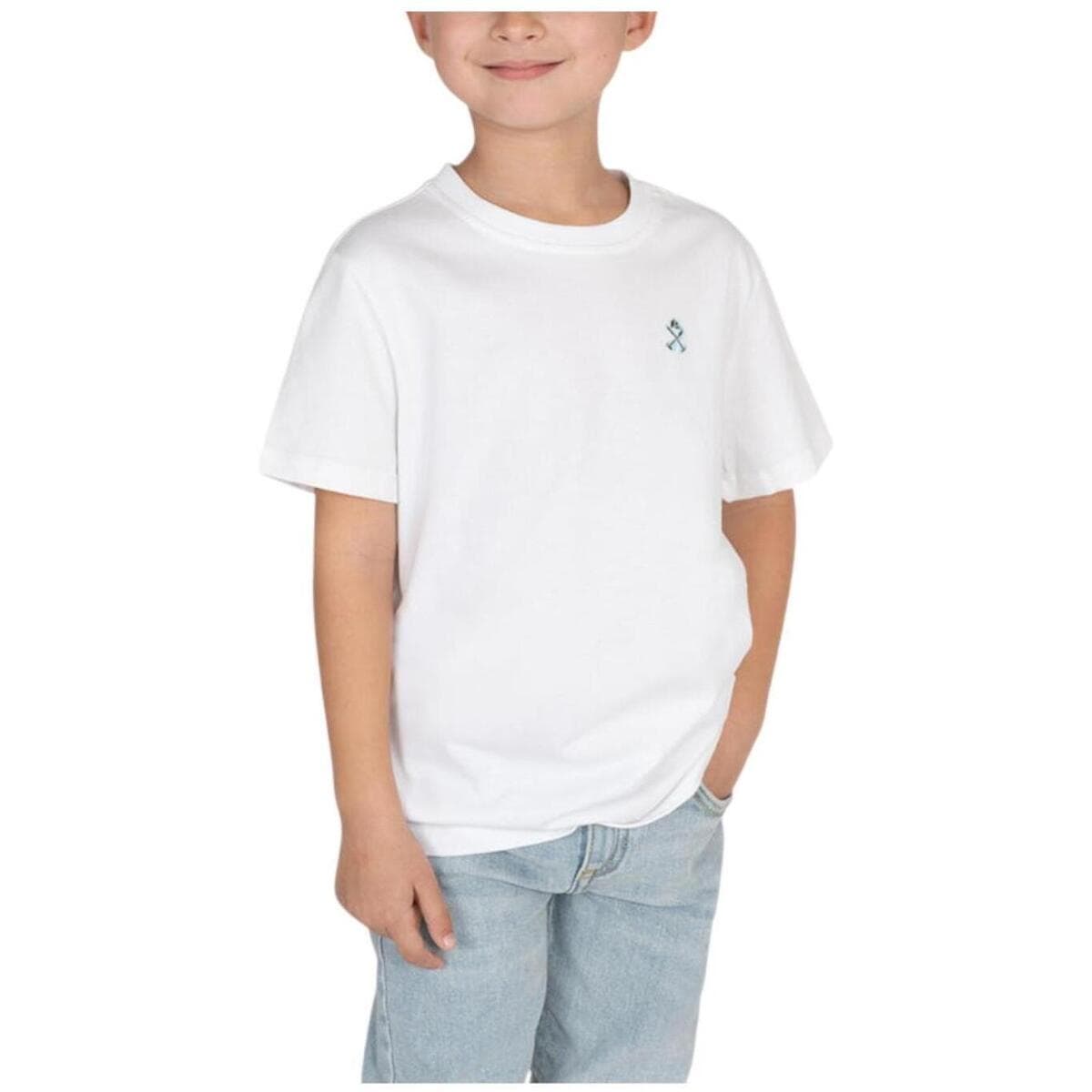 Boys' T-Shirts Harper And Neyer White