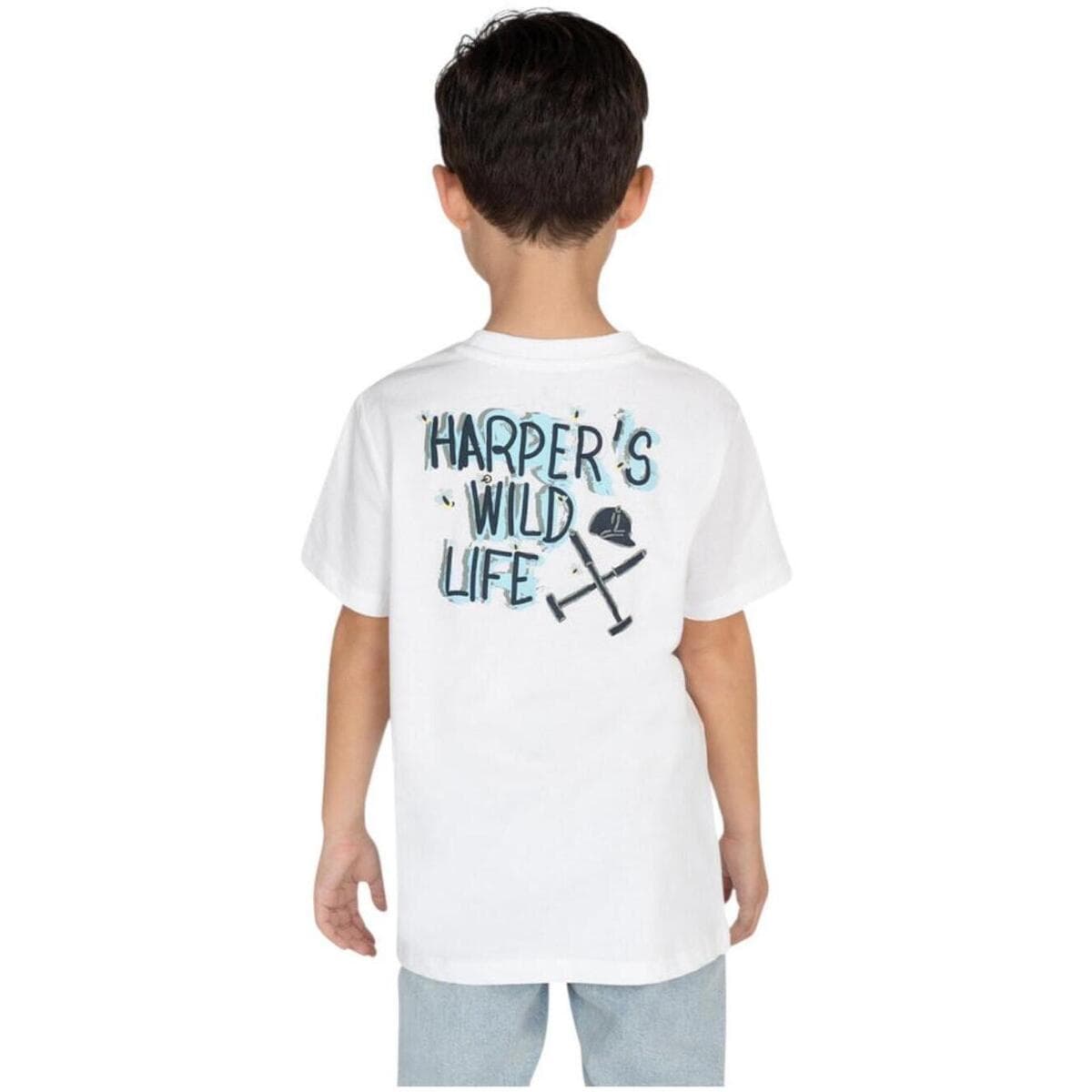 Boys' T-Shirts Harper And Neyer White