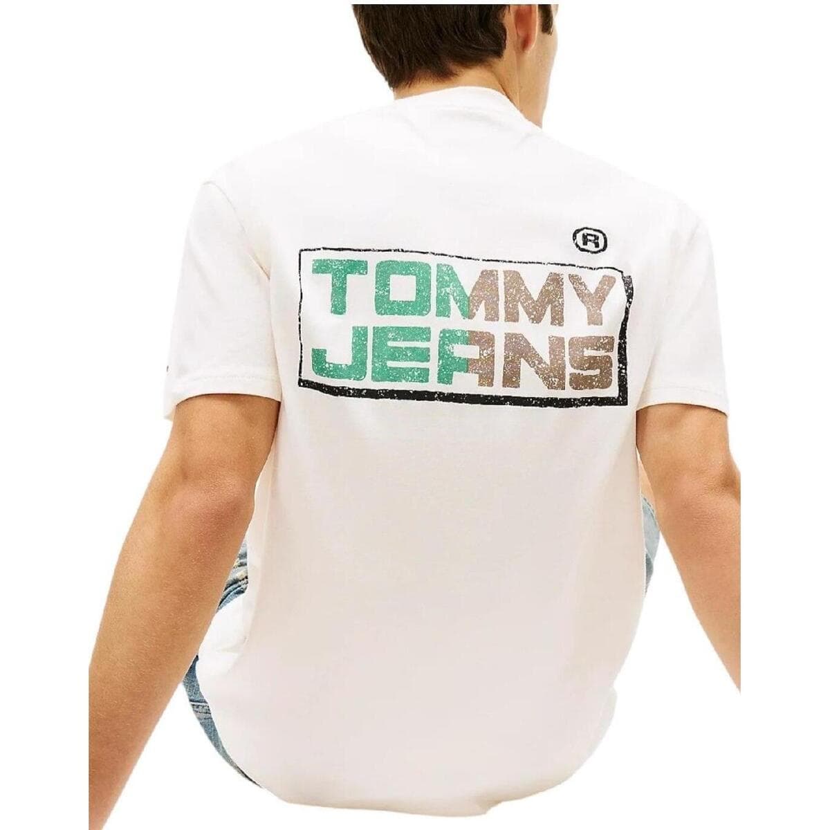 Men's T-Shirts Tommy Hilfiger White