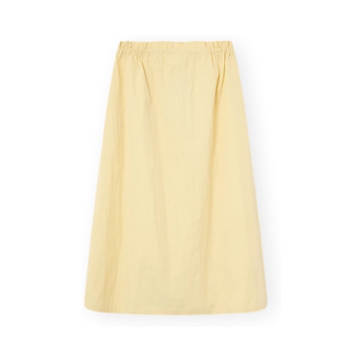 Μίντι φορέματα Compania Fantastica COMPAÑIA FANTÁSTICA Skirt 11056 - Light Yellow