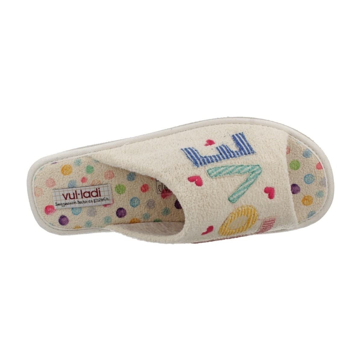 Women's House Slippers Vulladi Beige