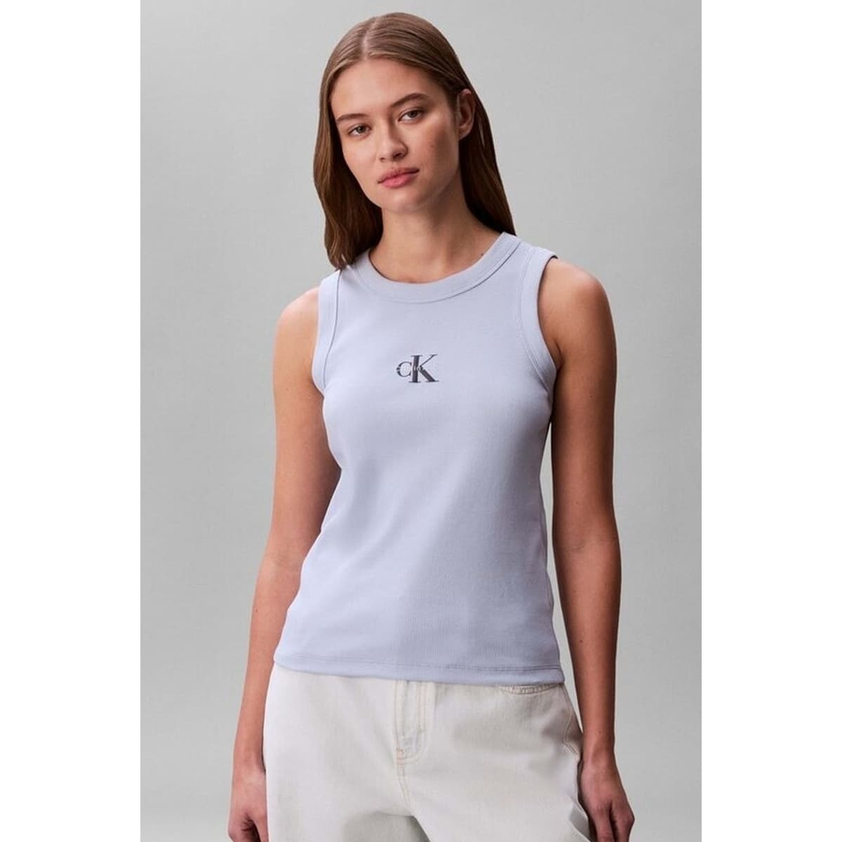 Women's Sleeveless Tops Calvin Klein Blue