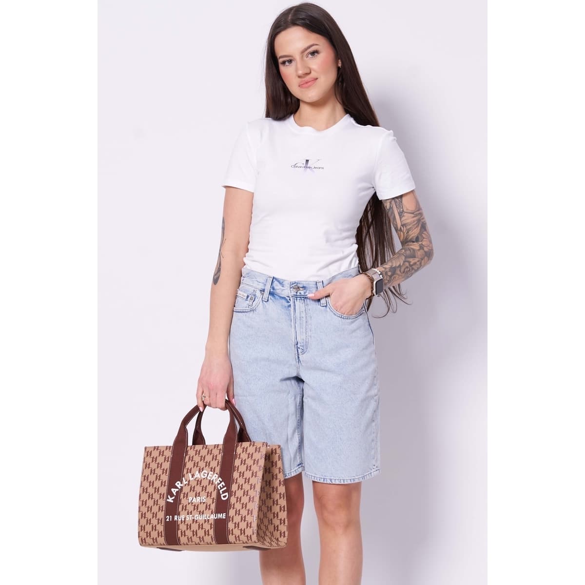 Women's T-Shirts Calvin Klein White