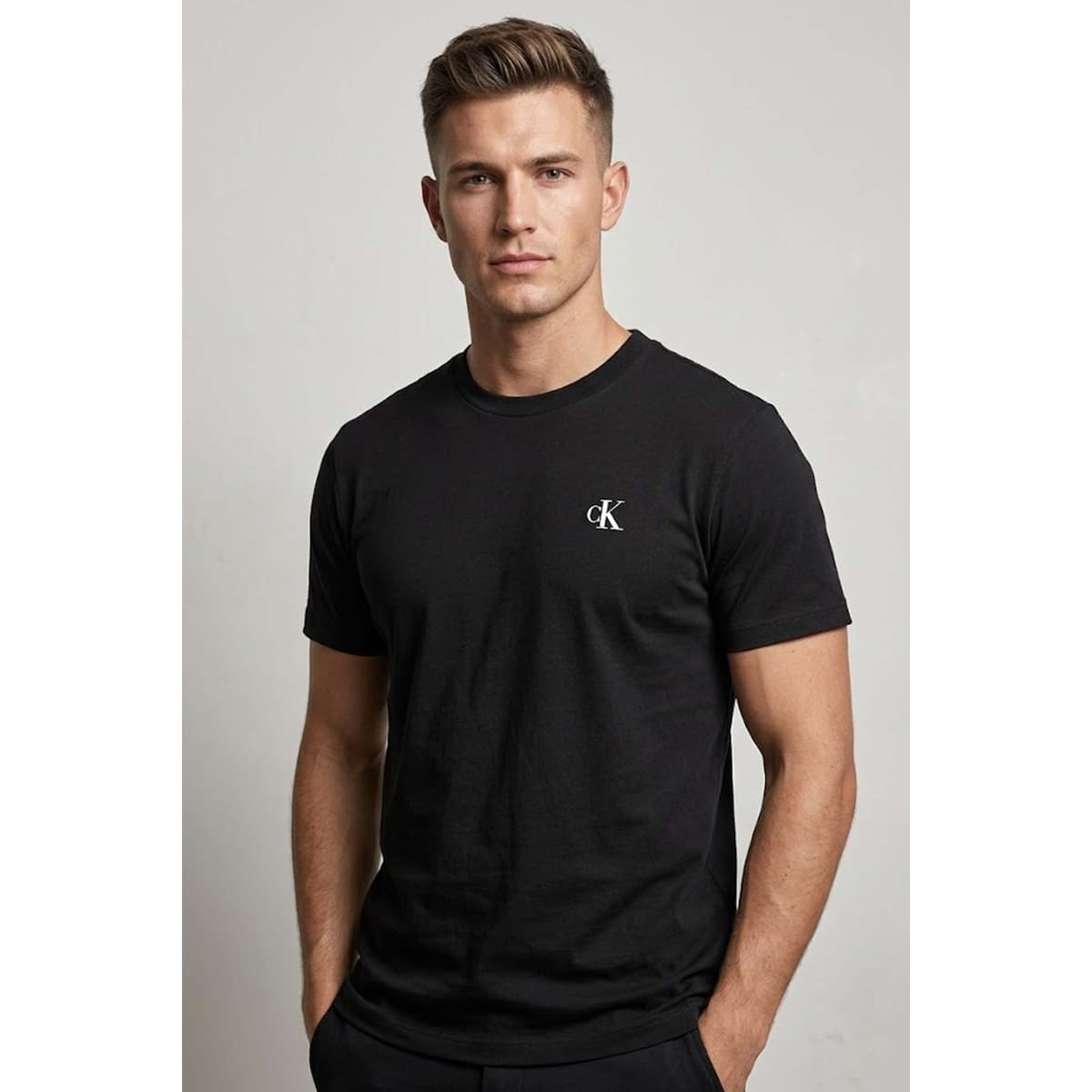Men's T-Shirts Calvin Klein Black