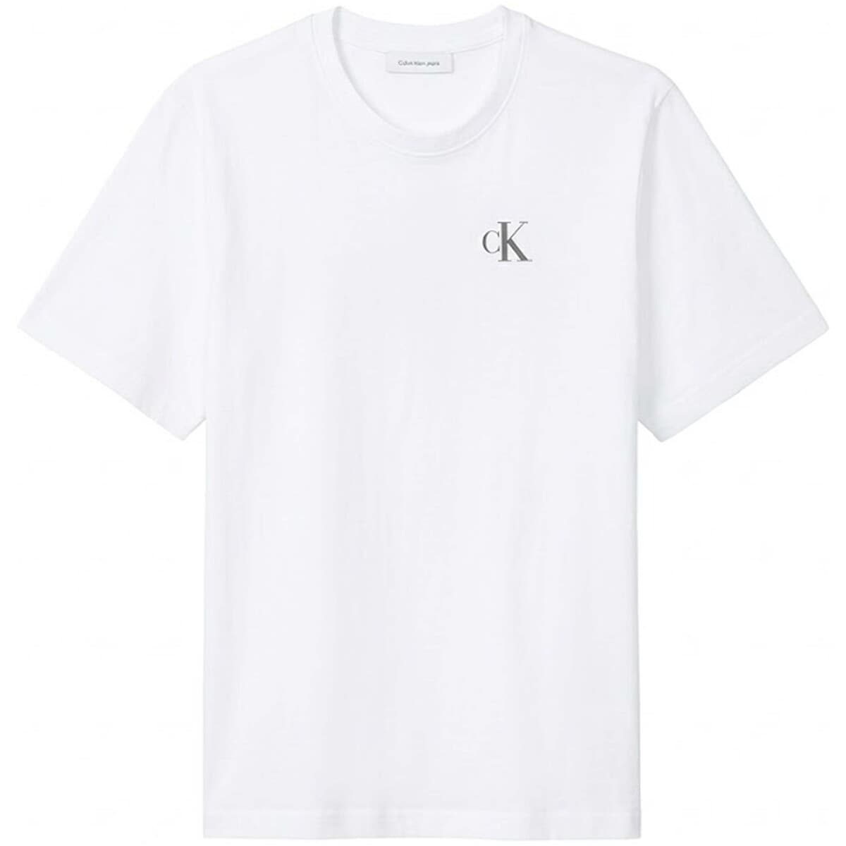 Men's T-Shirts Calvin Klein White