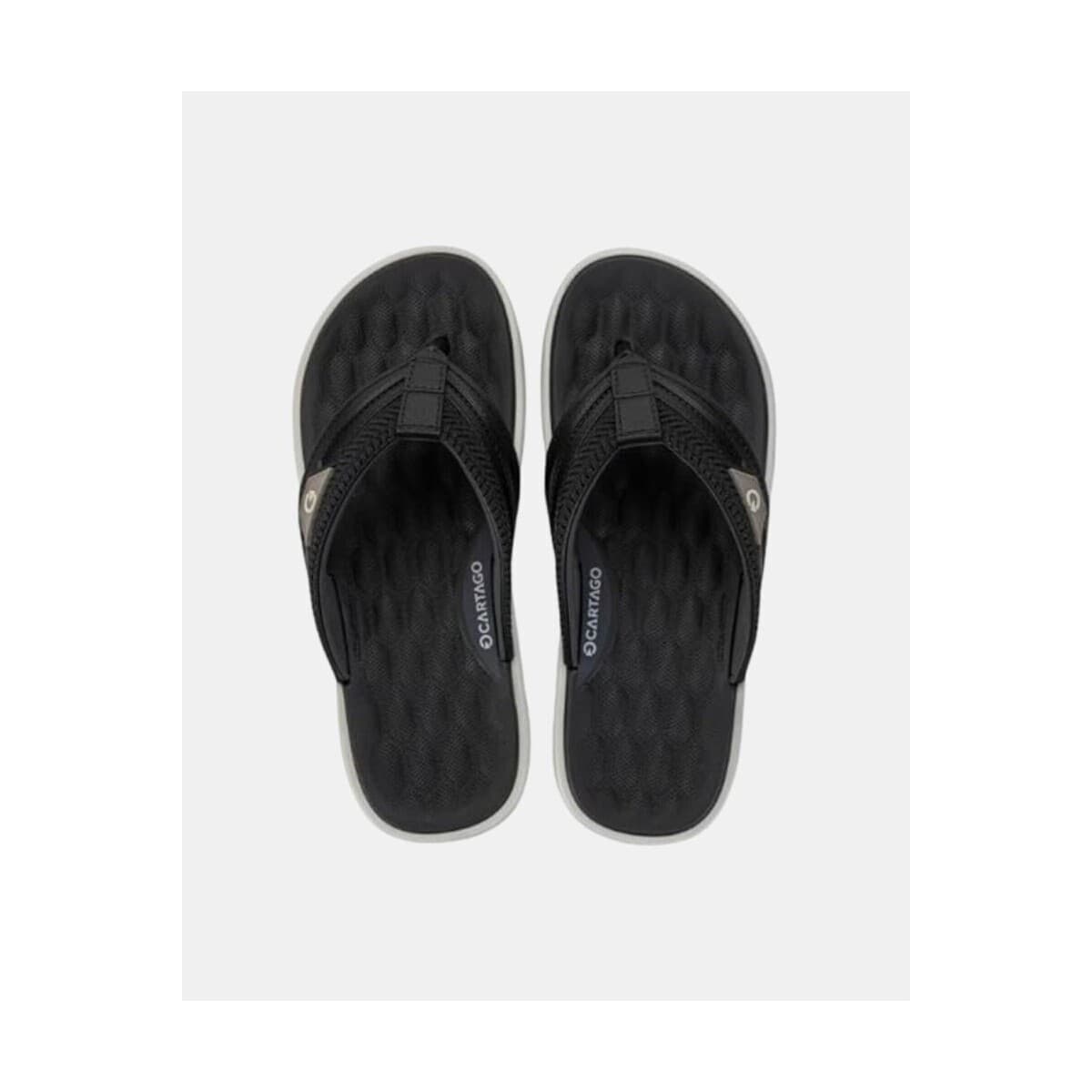 Men's Flip Flops Cartago Black