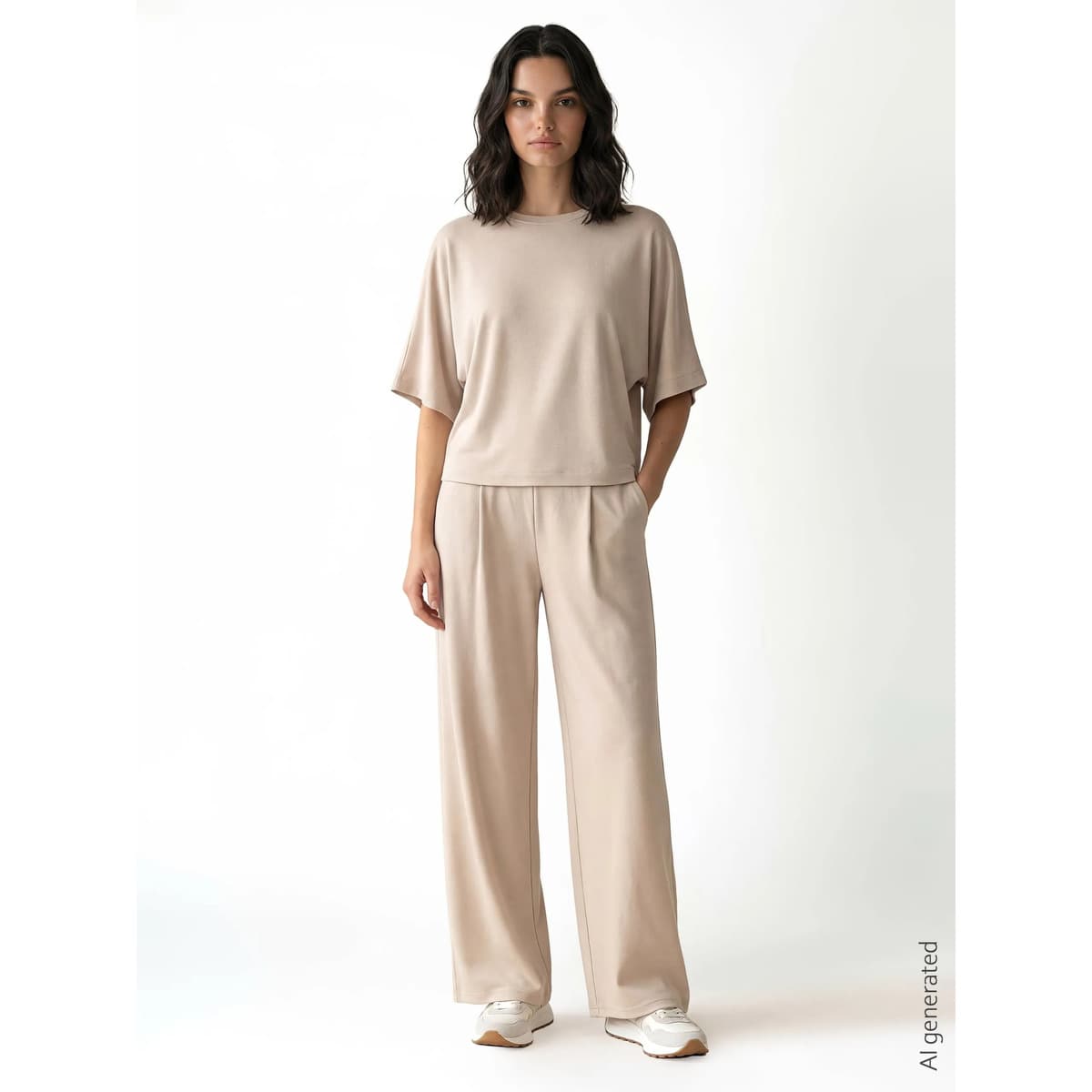 Women's Sweatshirts Rinascimento Beige