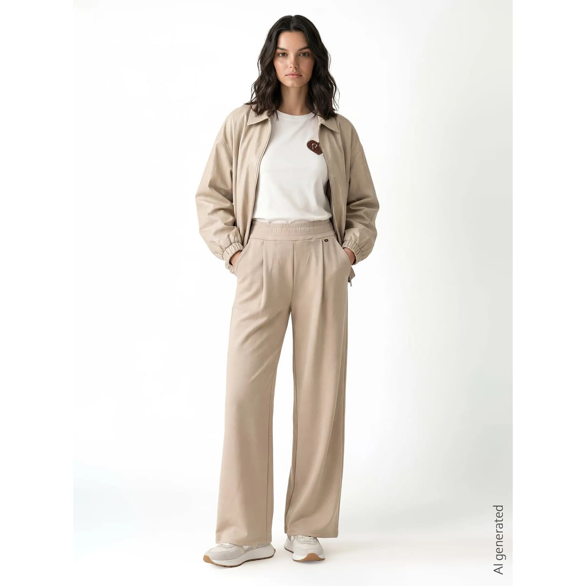 Women's Pants Rinascimento Beige