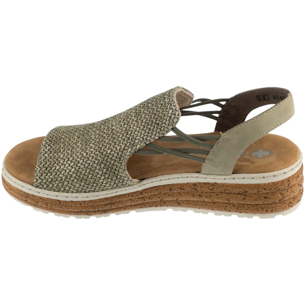 Women's Platforms Rieker Silver