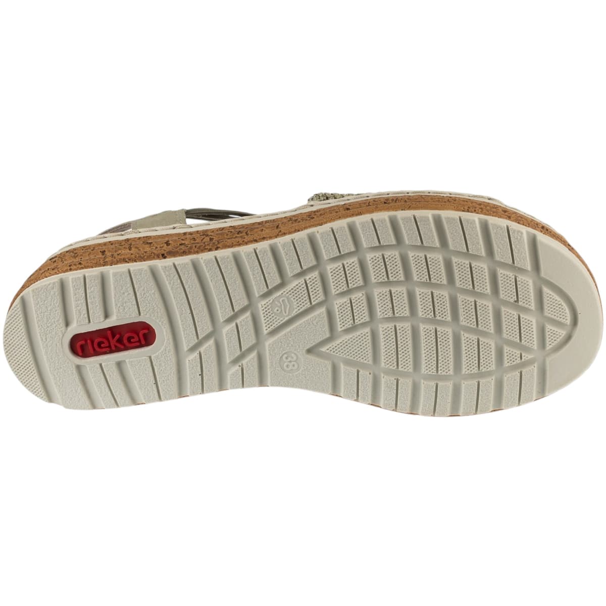 Women's Platforms Rieker Silver