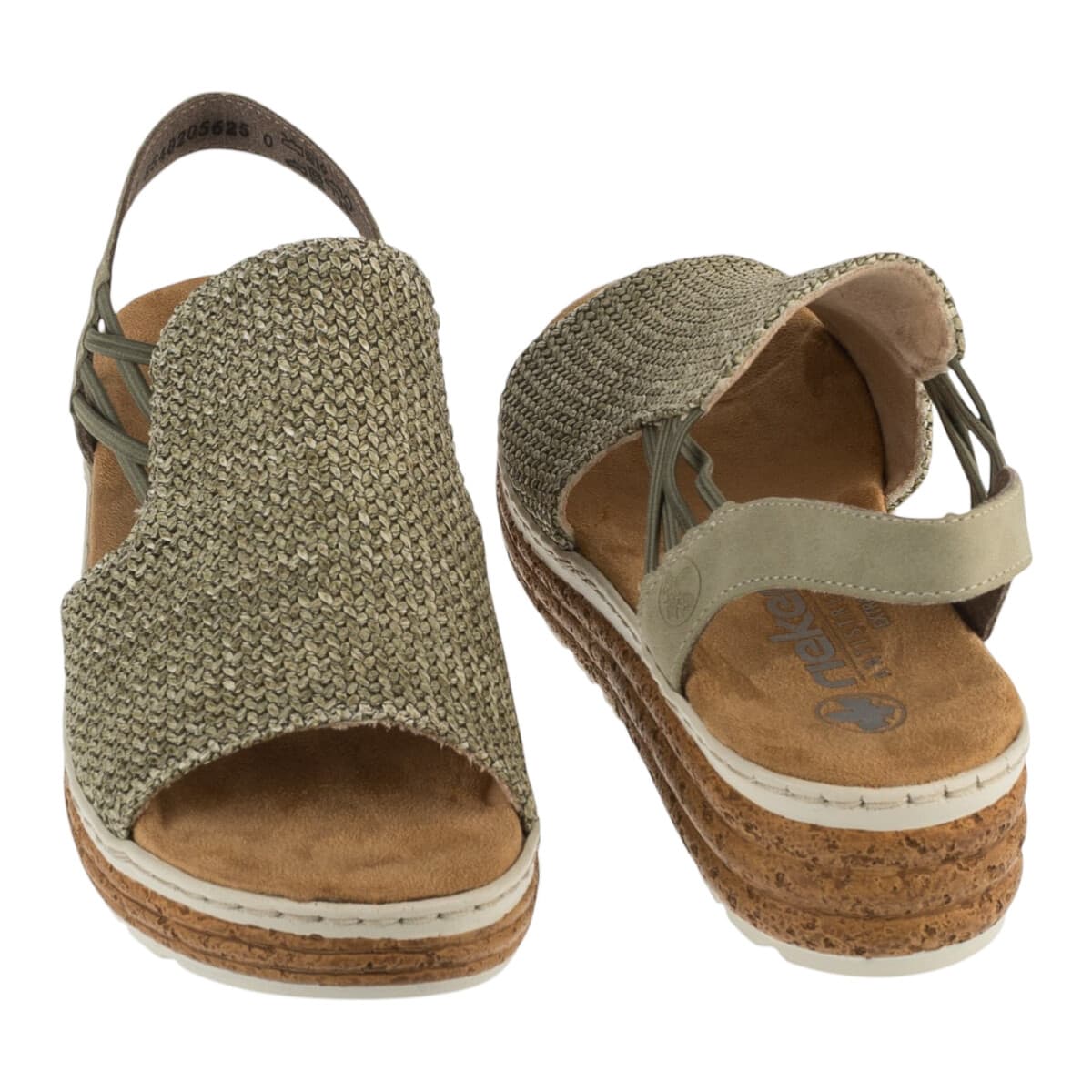 Women's Platforms Rieker Silver