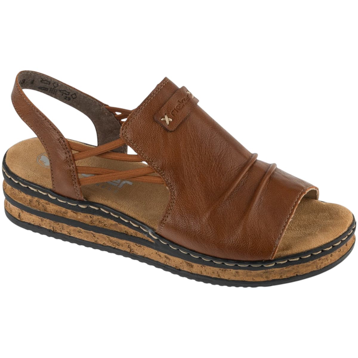 Women's Sandals Rieker Brown