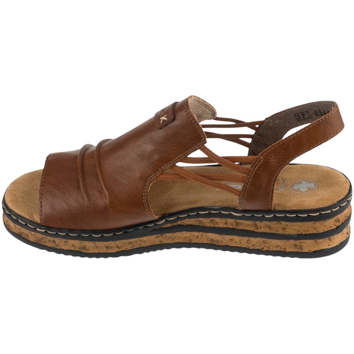 Women's Platforms Rieker Brown