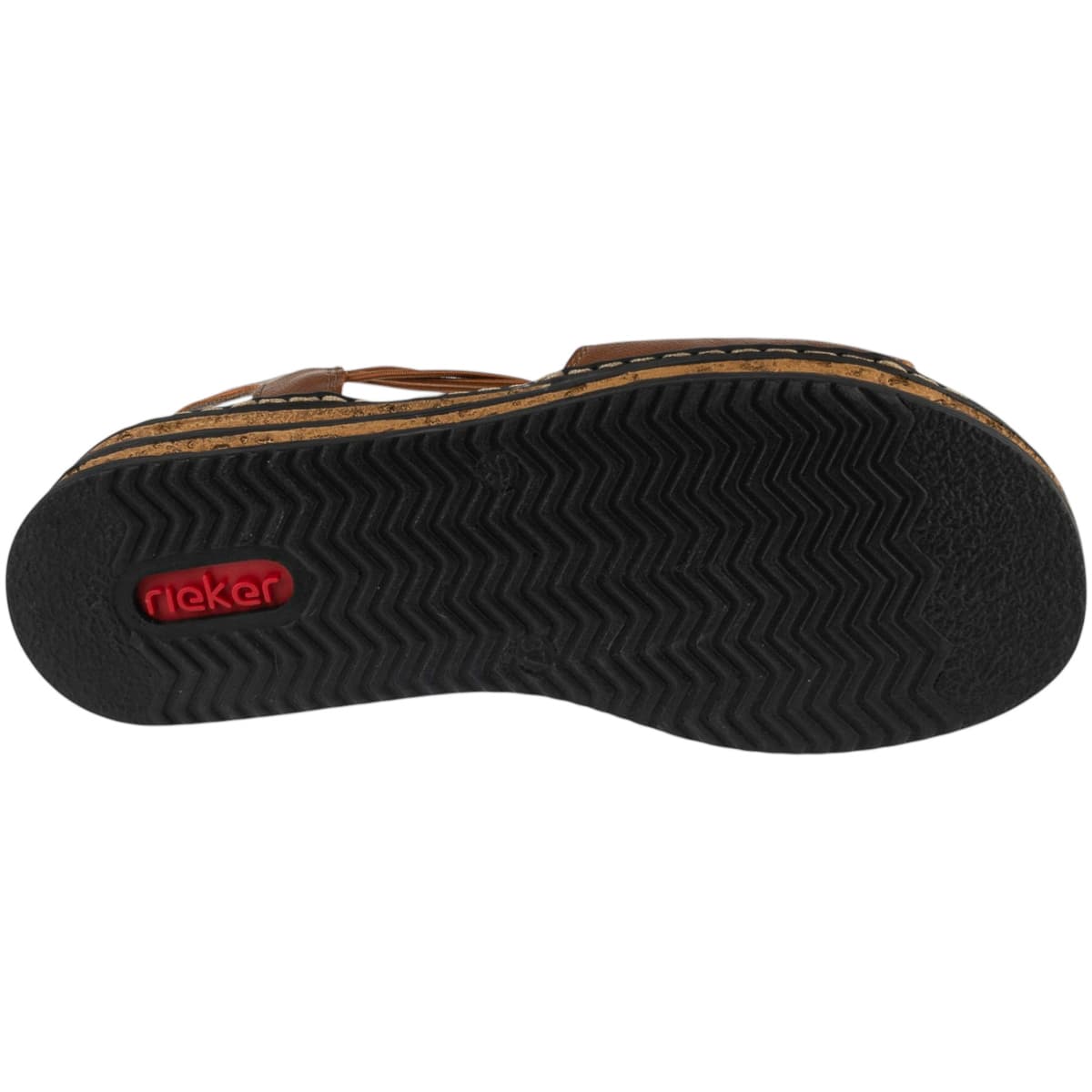 Women's Platforms Rieker Brown