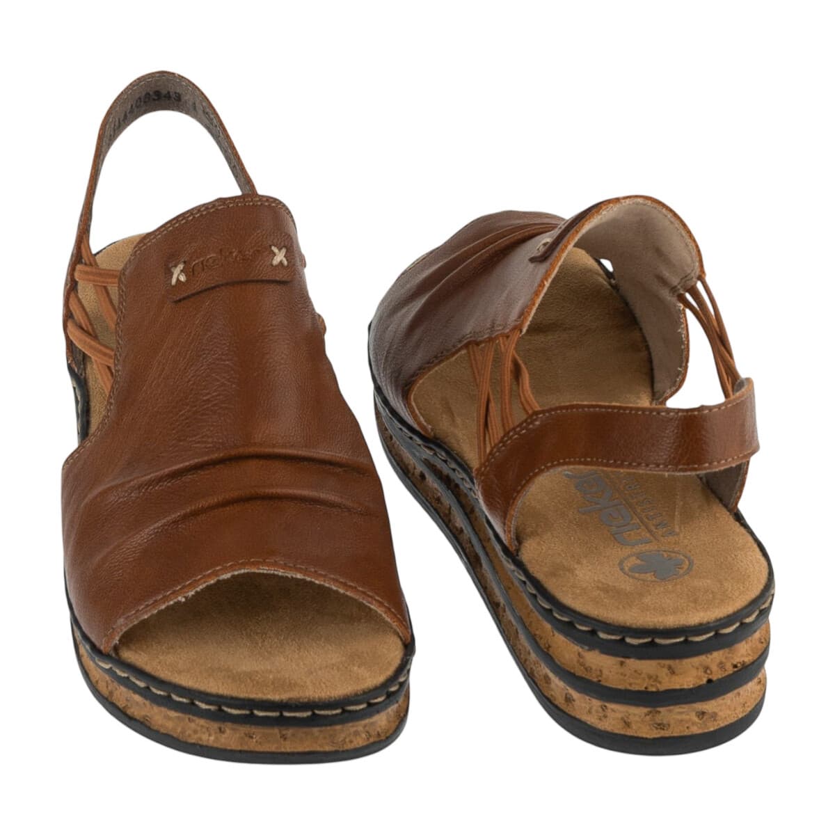 Women's Platforms Rieker Brown