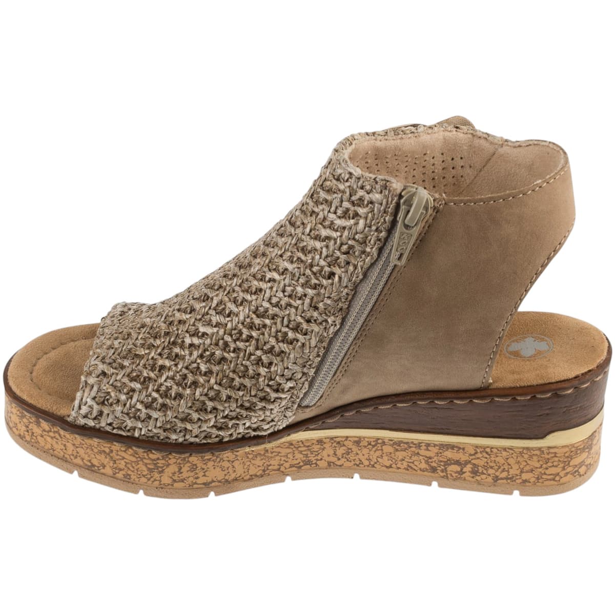 Women's Platforms Rieker Gray