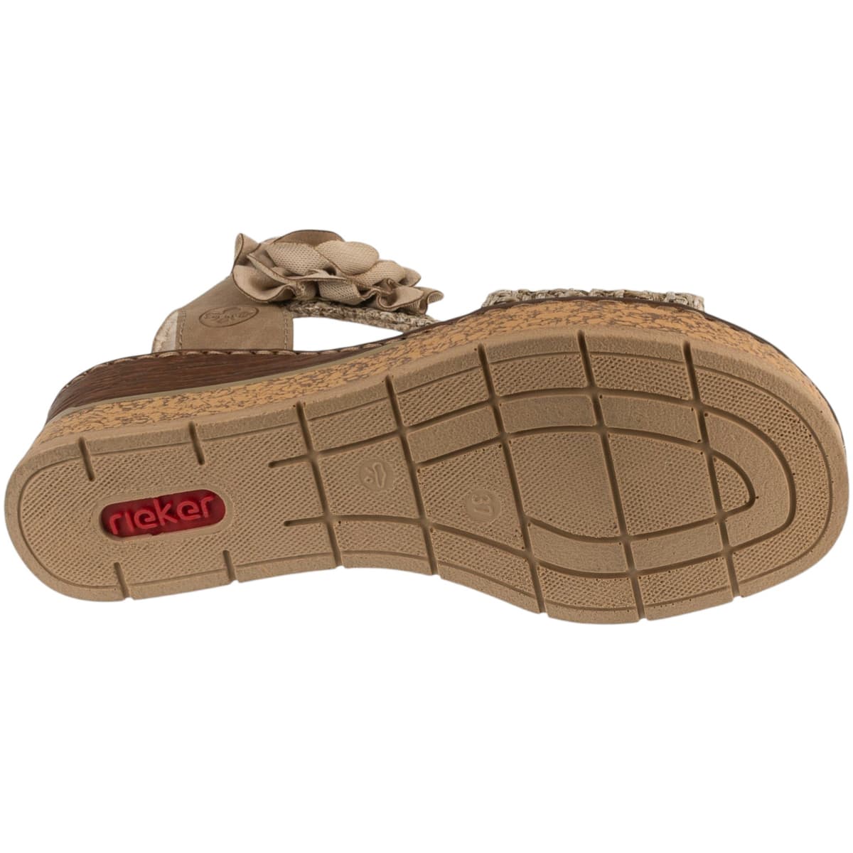 Women's Platforms Rieker Gray