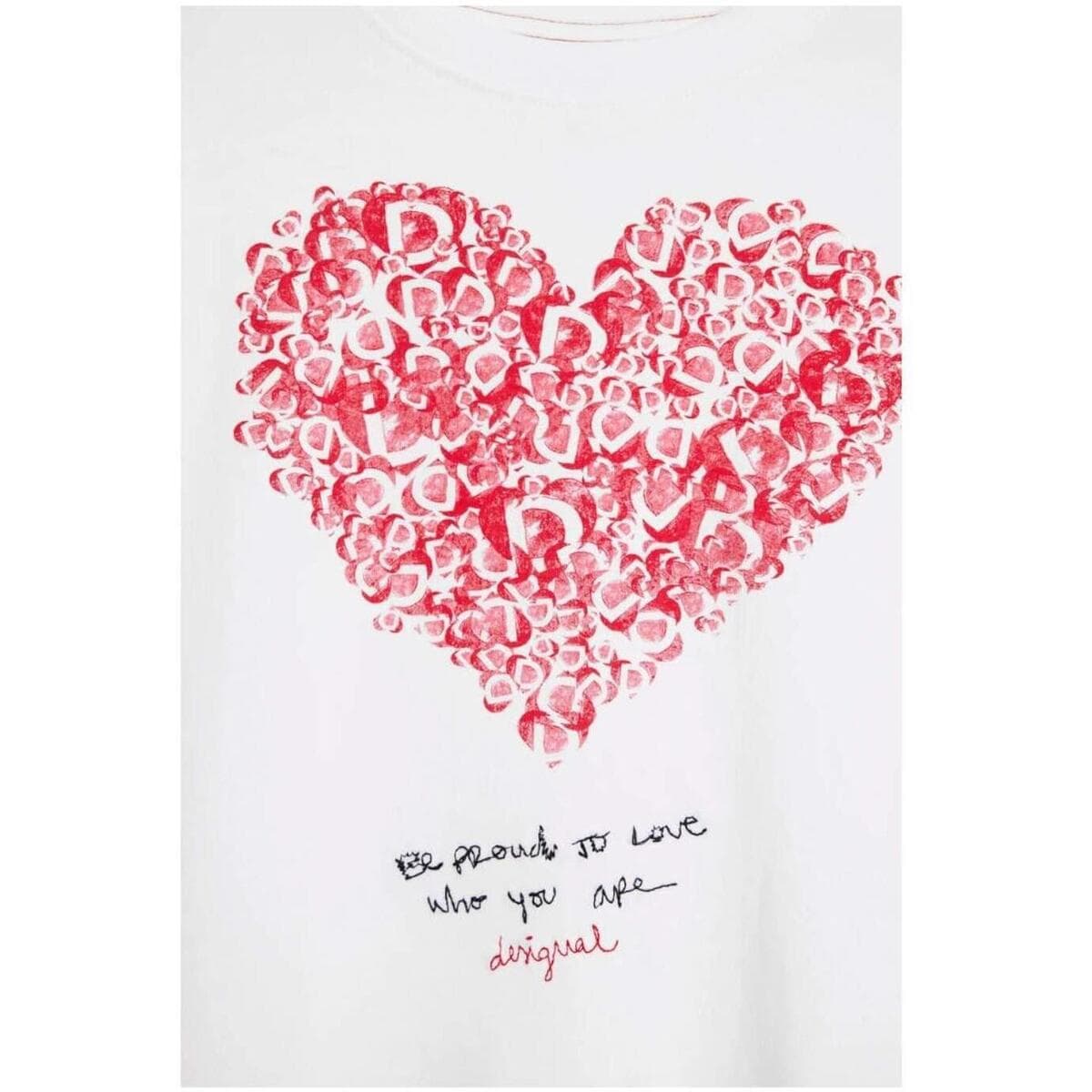 Girls' T-Shirts Desigual White