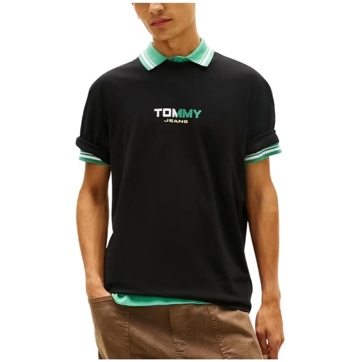 Men's T-Shirts Tommy Hilfiger Black