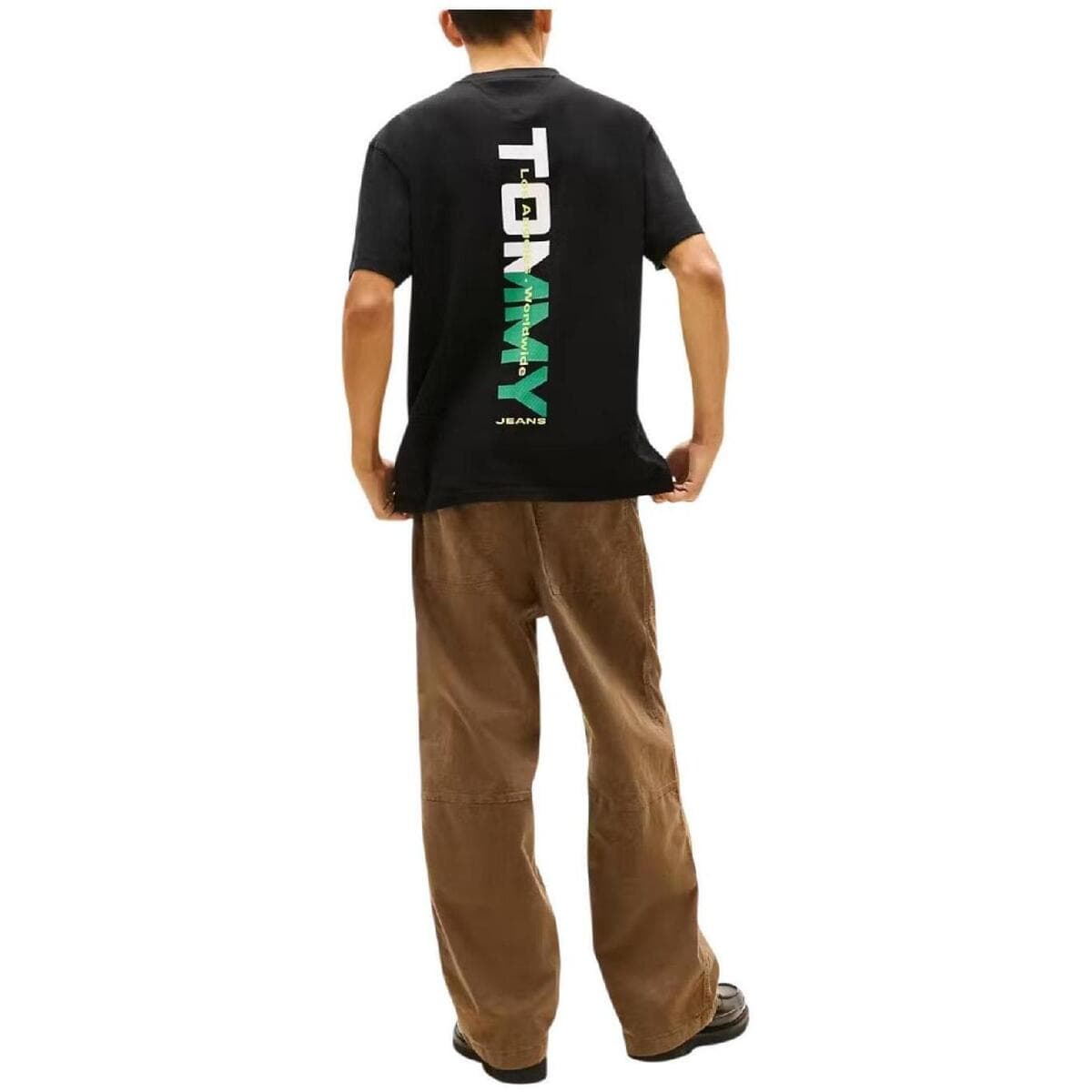 Men's T-Shirts Tommy Hilfiger Black