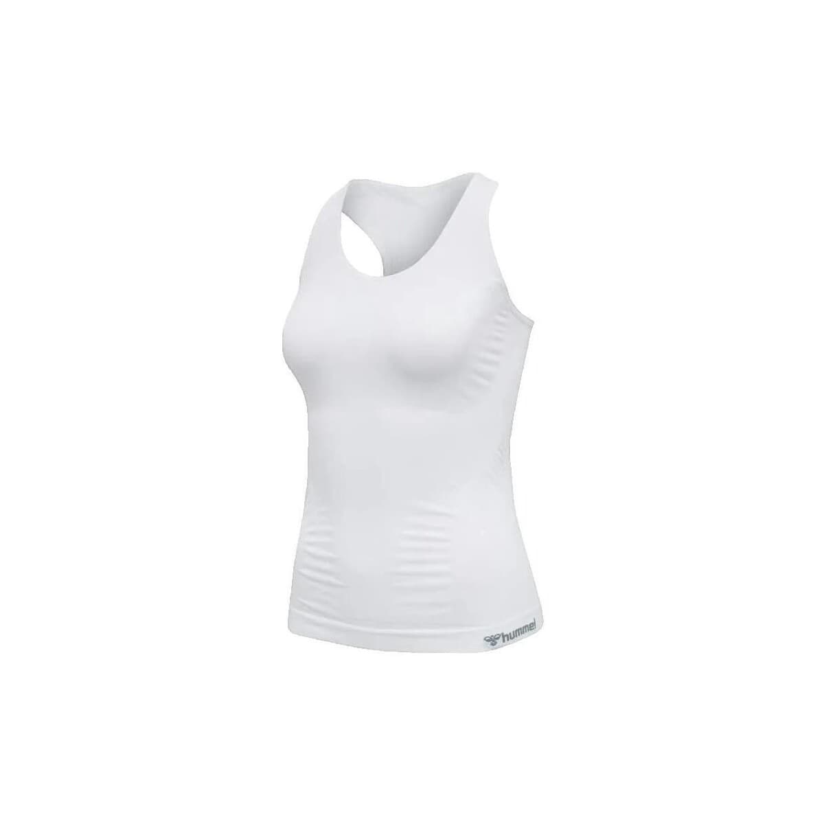 Women's Sleeveless Tops hummel White