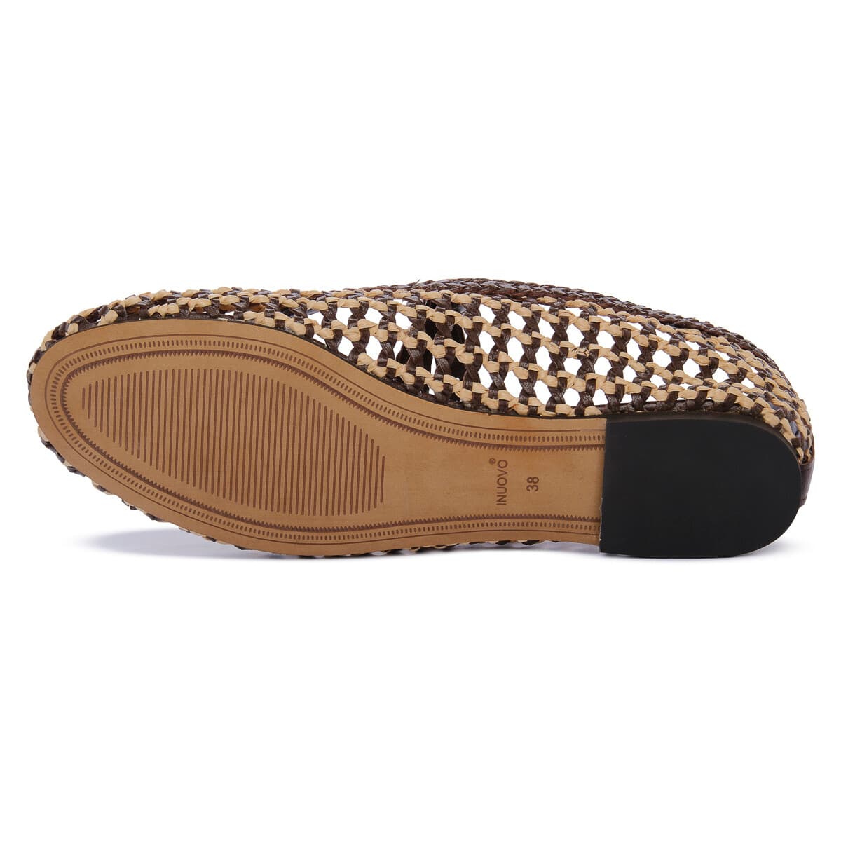 Women's Ballet Flats Inuovo Brown