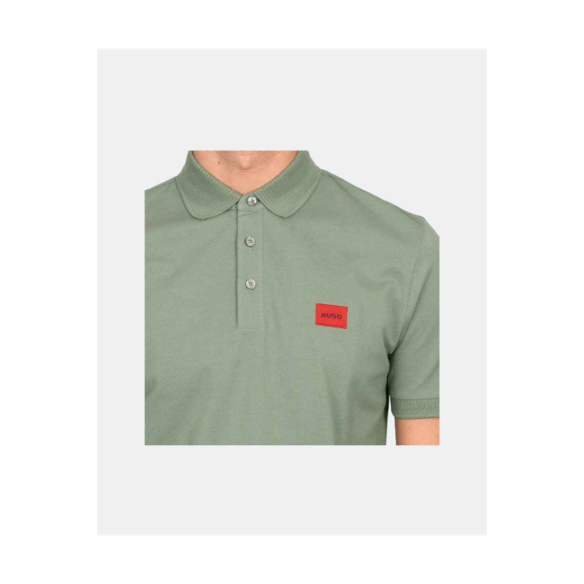 Men's Polo Shirts HUGO Green