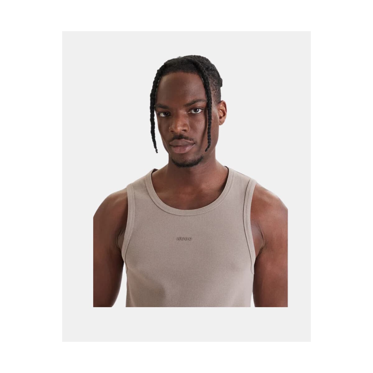 Men's T-Shirts HUGO Brown