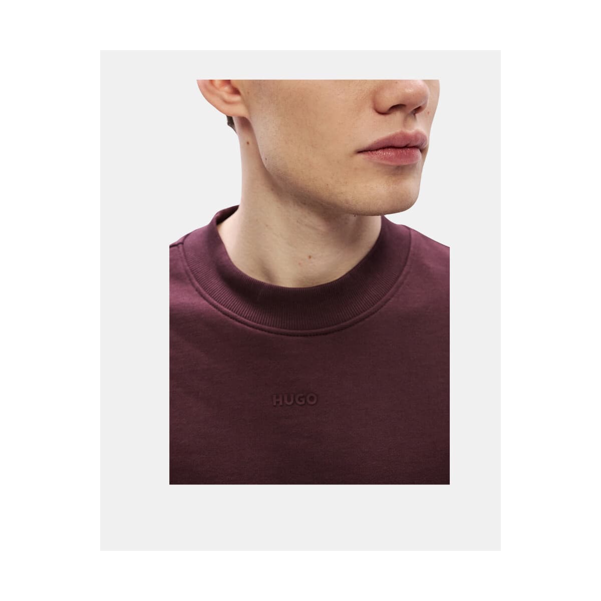 Men's Sports T-Shirts HUGO Brown