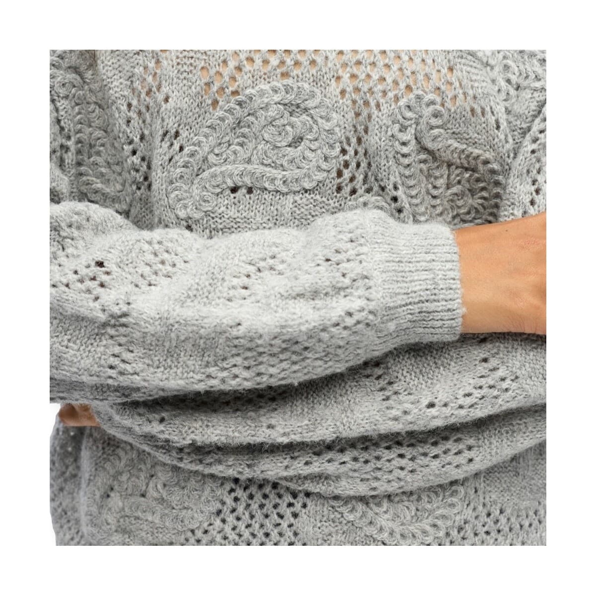 Women's Sweaters Object Gray