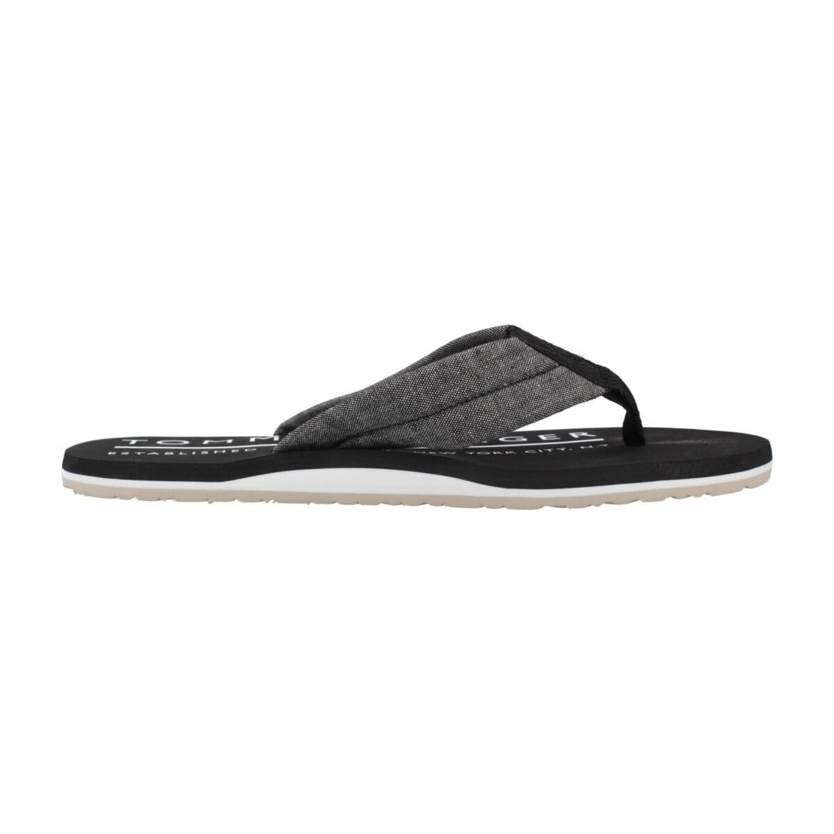 Men's Flip Flops Tommy Hilfiger Black