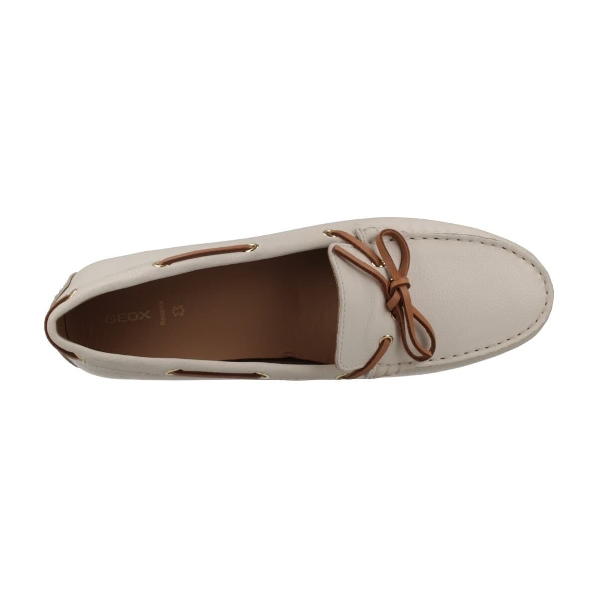 Women's Loafers Geox Beige