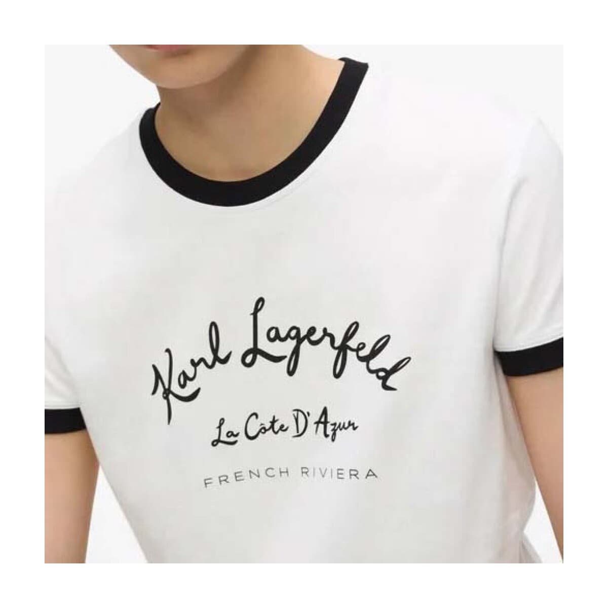 Women's T-Shirts Karl Lagerfeld White