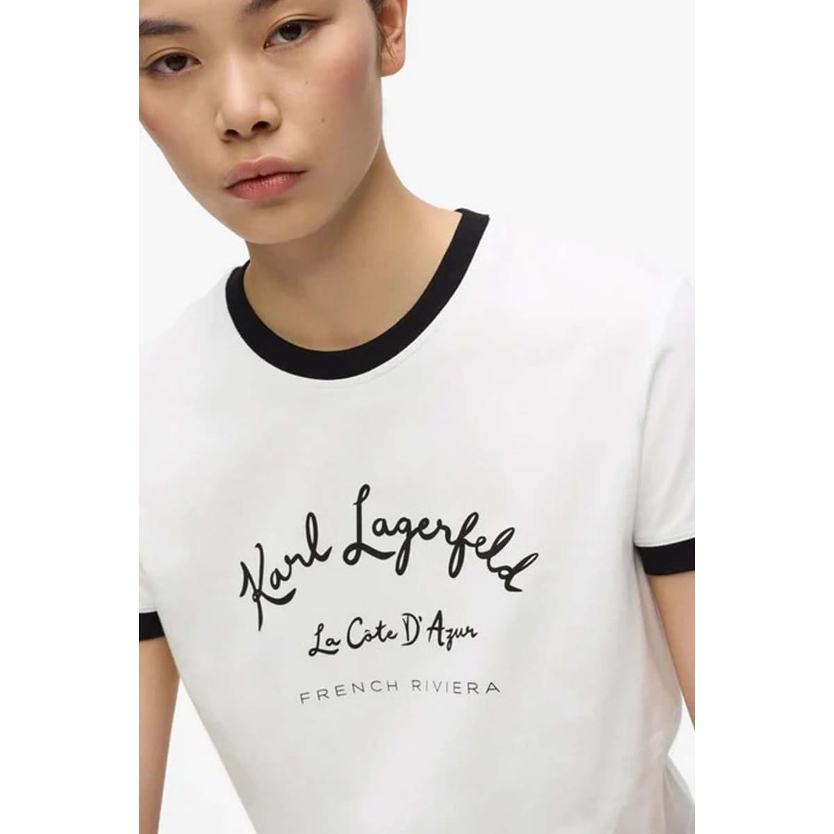 Women's T-Shirts Karl Lagerfeld White
