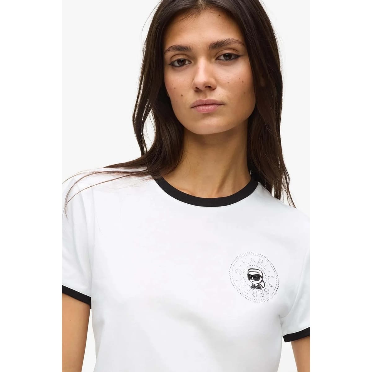 Women's T-Shirts Karl Lagerfeld White