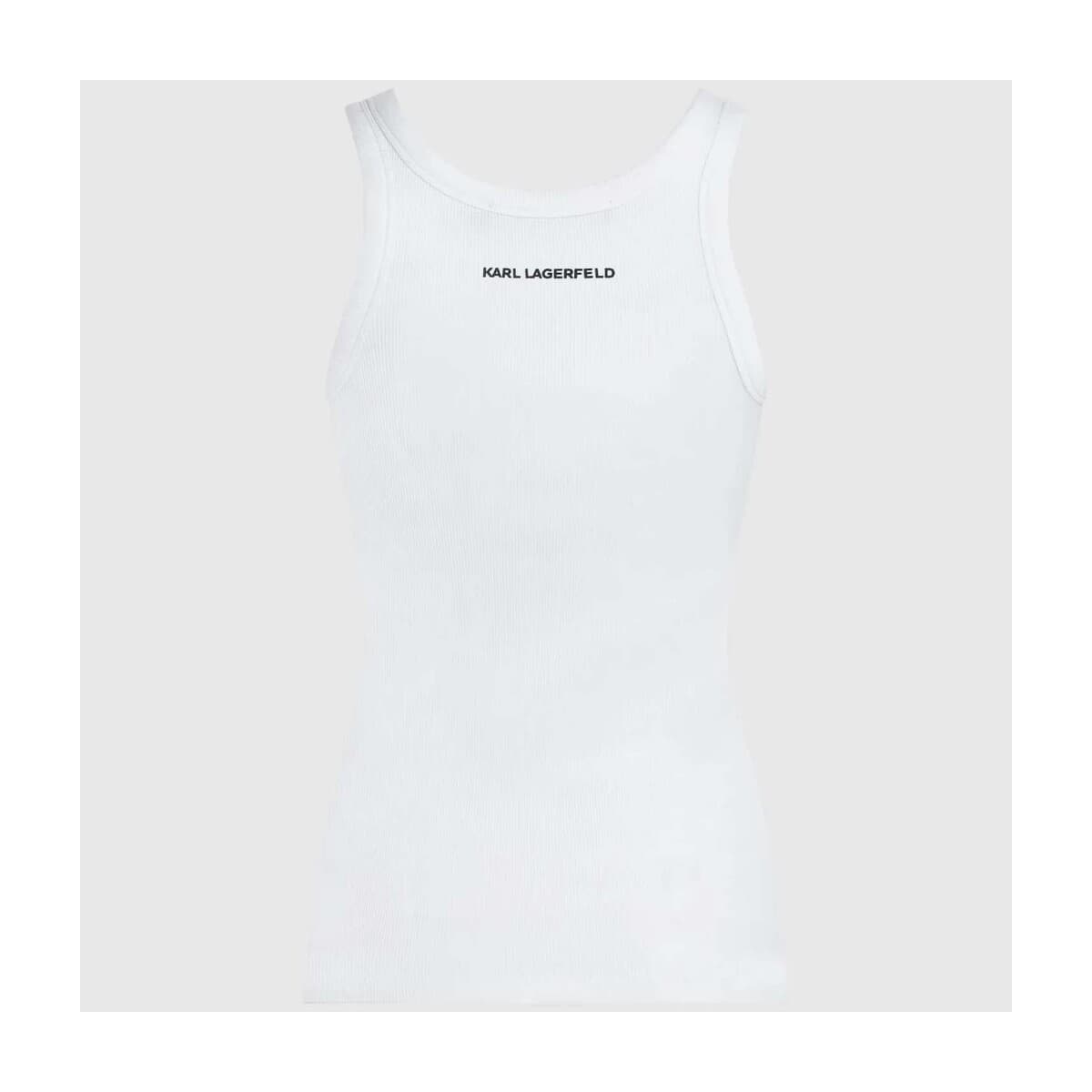 Women's Sleeveless Tops Karl Lagerfeld Black