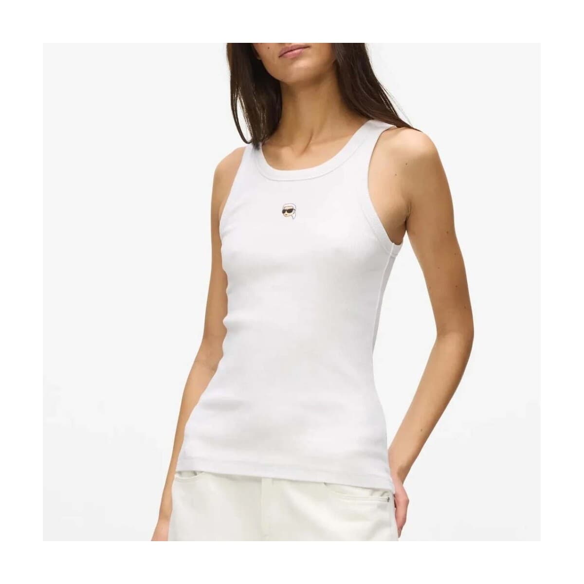 Women's Sleeveless Tops Karl Lagerfeld Black