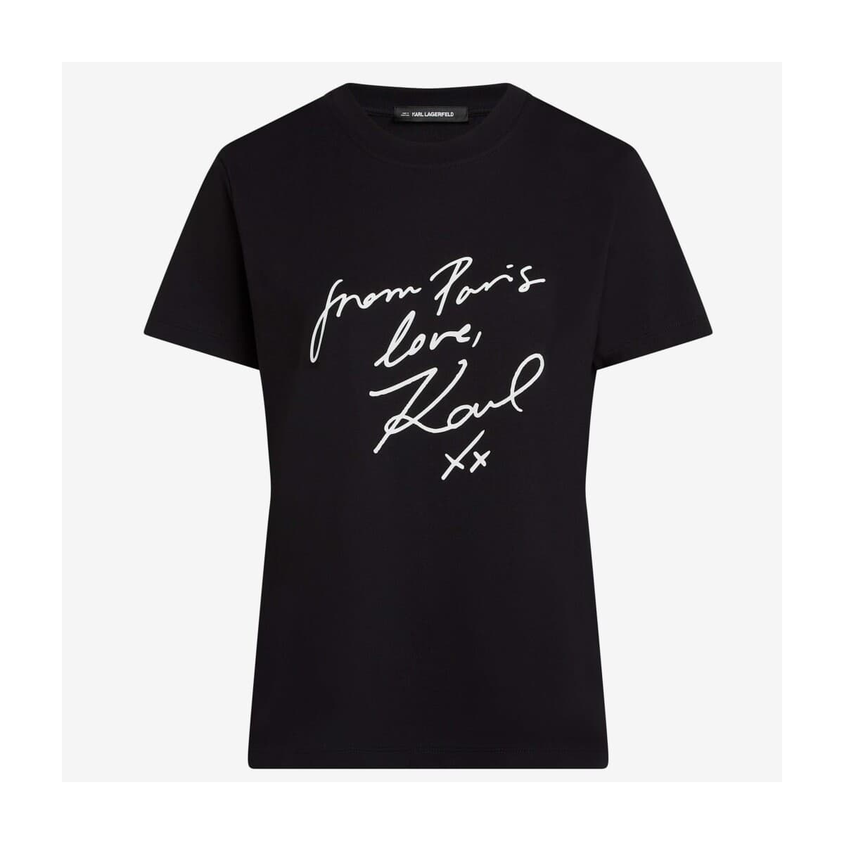 T-shirt με κοντά μανίκια Karl Lagerfeld Camisetas Mujer Modèle B2w17104