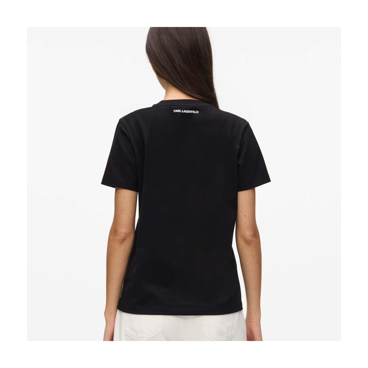 Women's T-Shirts Karl Lagerfeld Black