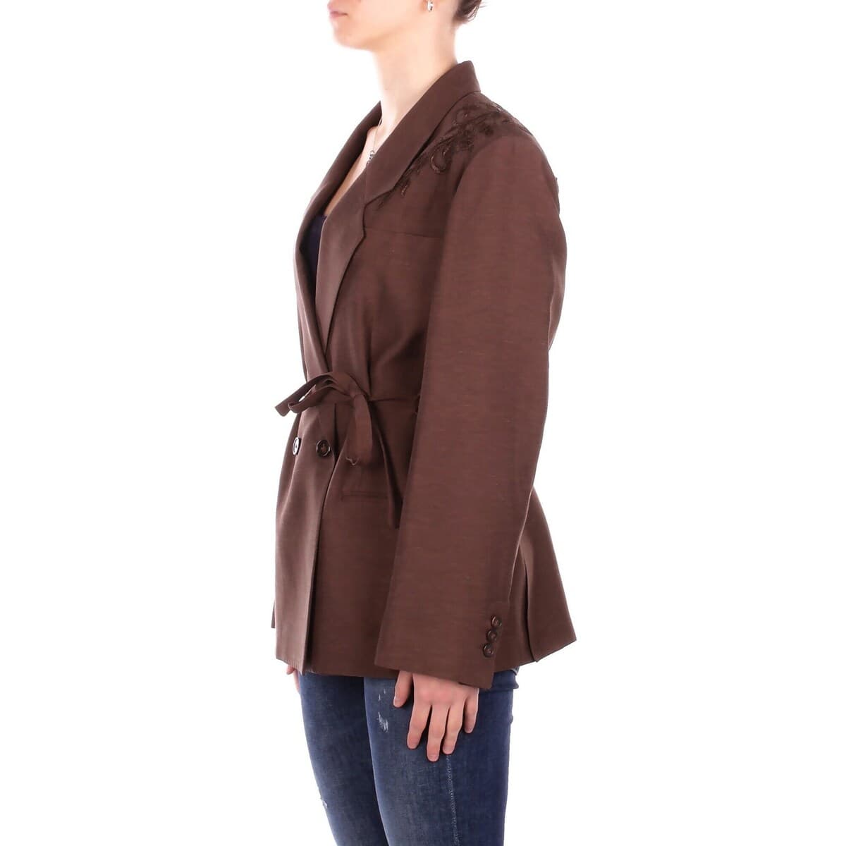 Women's Blazers Blugirl Brown