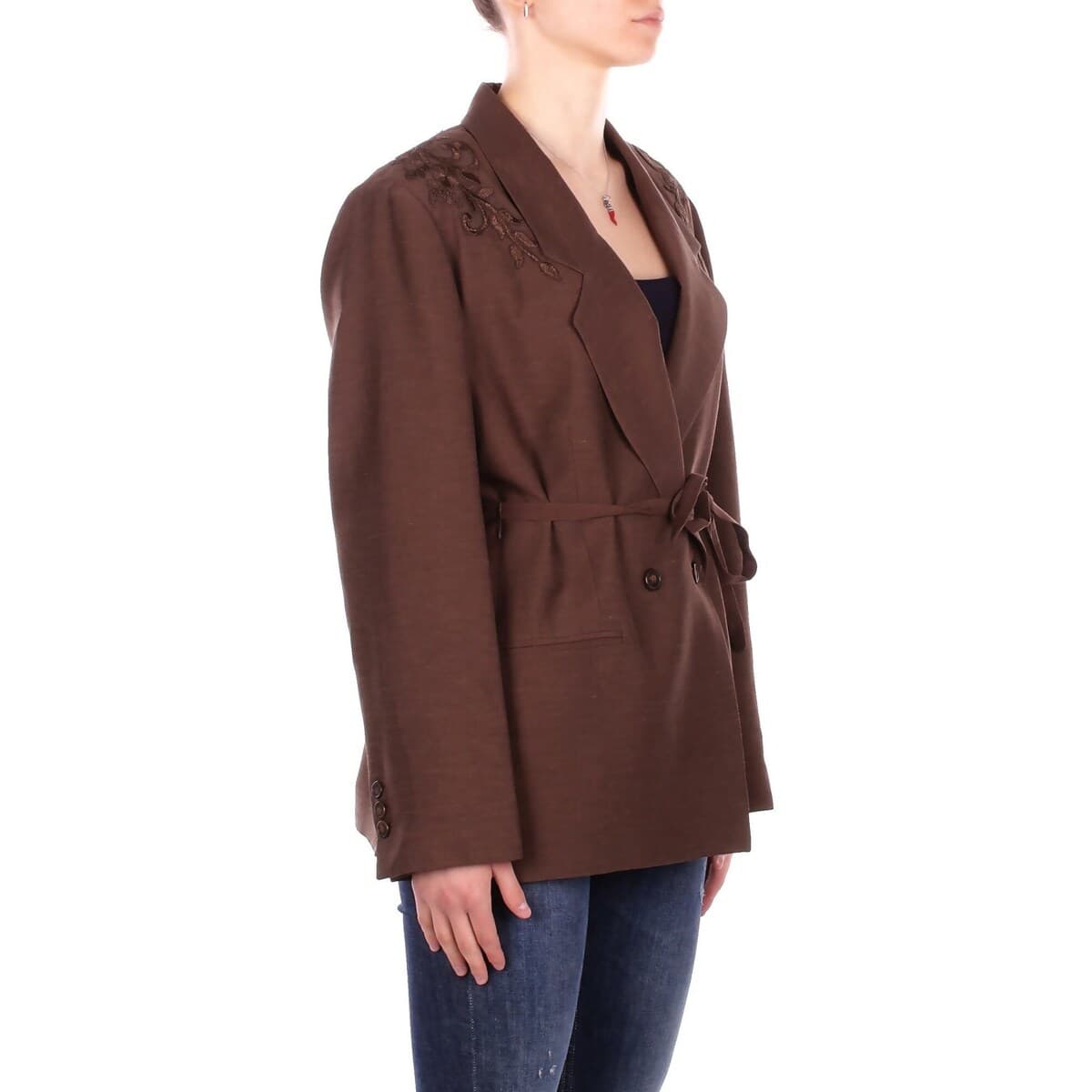 Women's Blazers Blugirl Brown