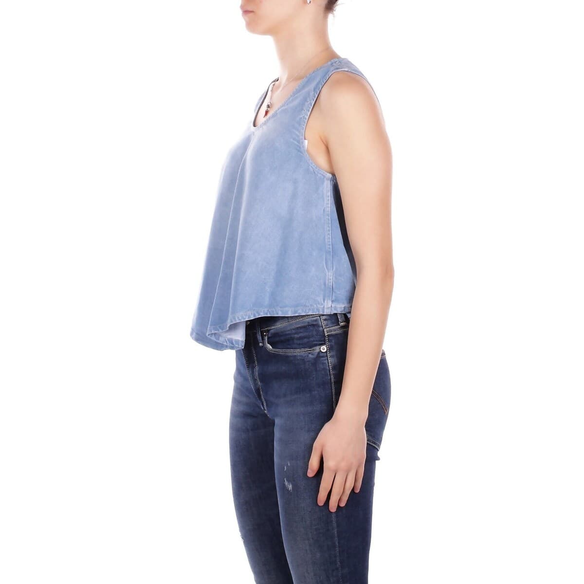 Women's Sleeveless Tops Dondup Blue