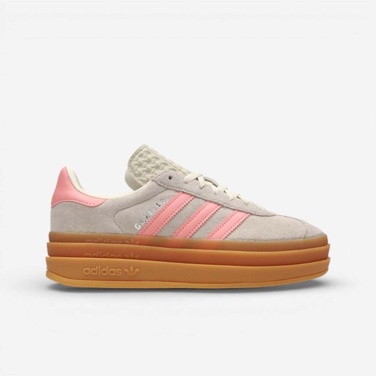 Xαμηλά Sneakers adidas Gazelle Bold Beige Semi Pink Spark (GS)