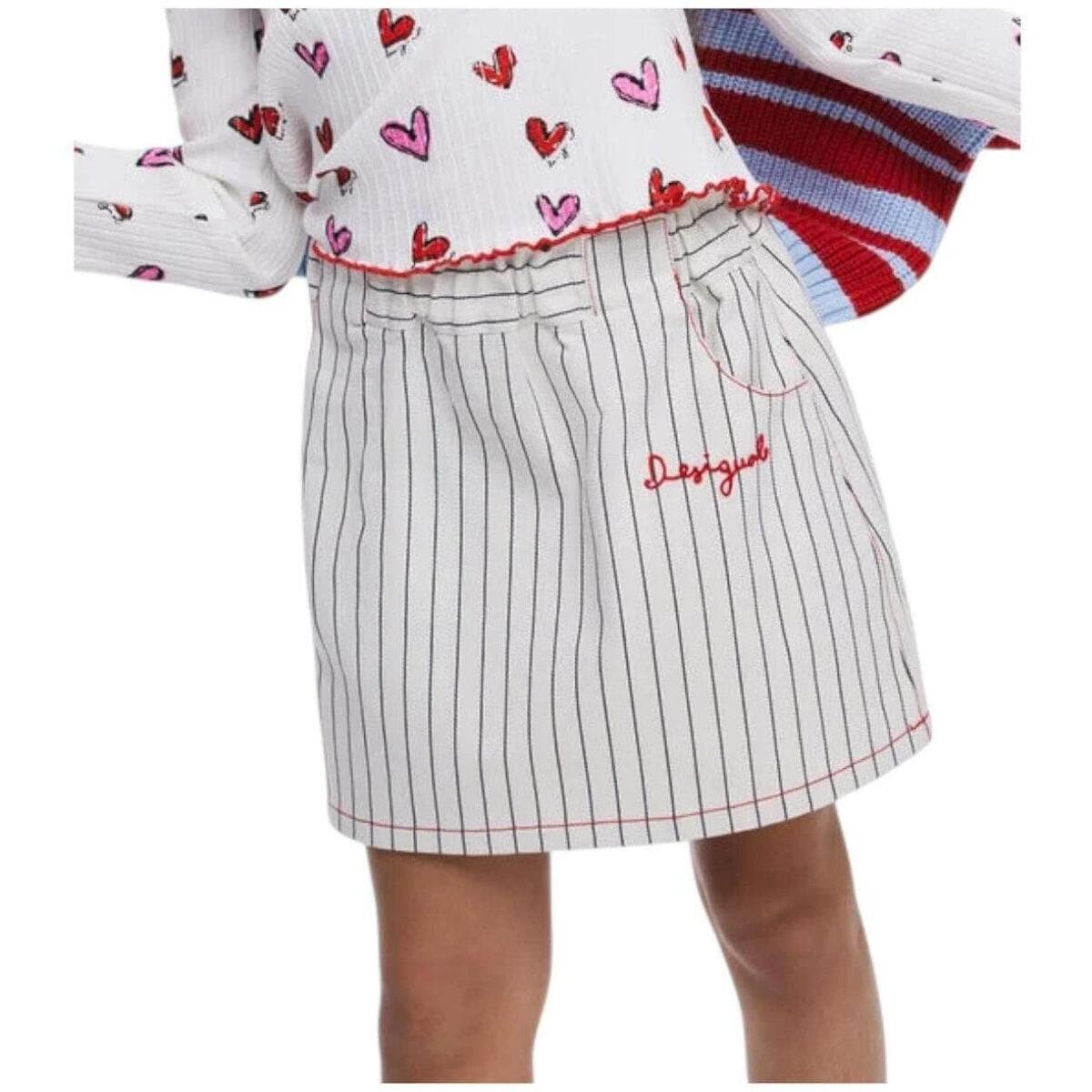 Women's Skirts Desigual White