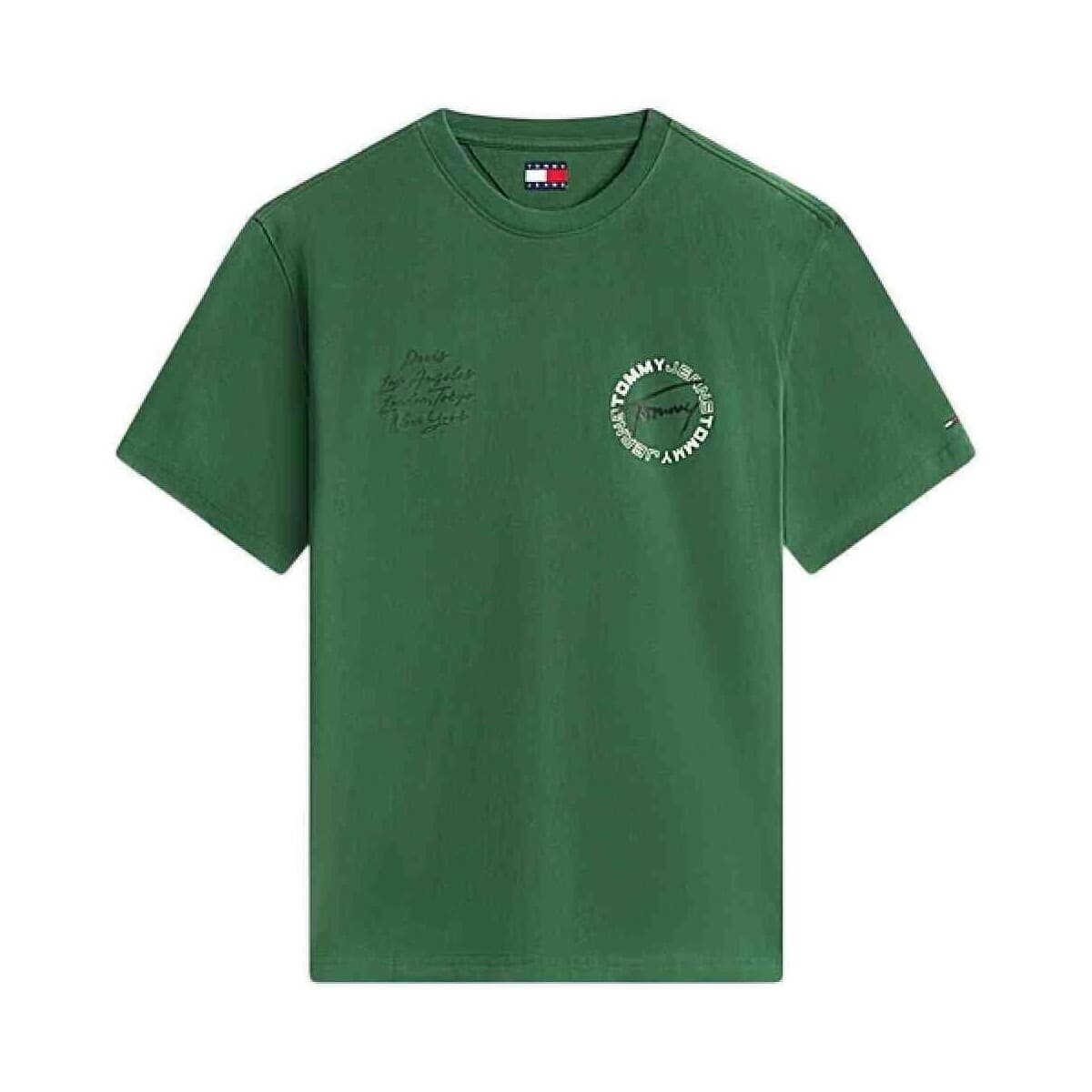Men's T-Shirts Tommy Hilfiger Green