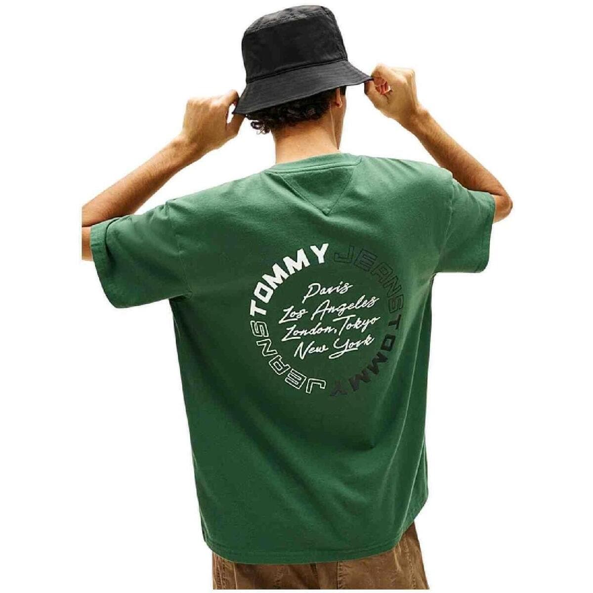 Men's T-Shirts Tommy Hilfiger Green